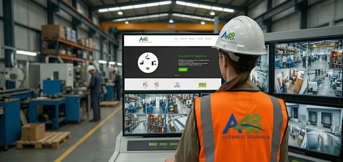 Mockup A48 Sistemas de Segurança