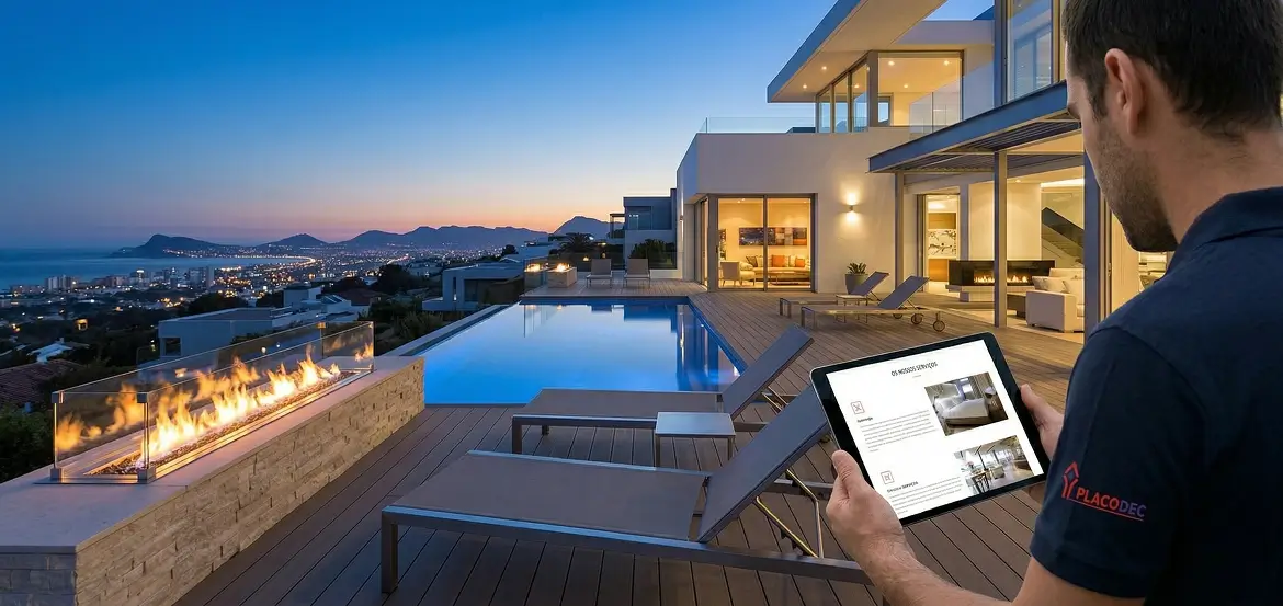 Mockup do projeto Placodec desenvolvido pela WayAcross