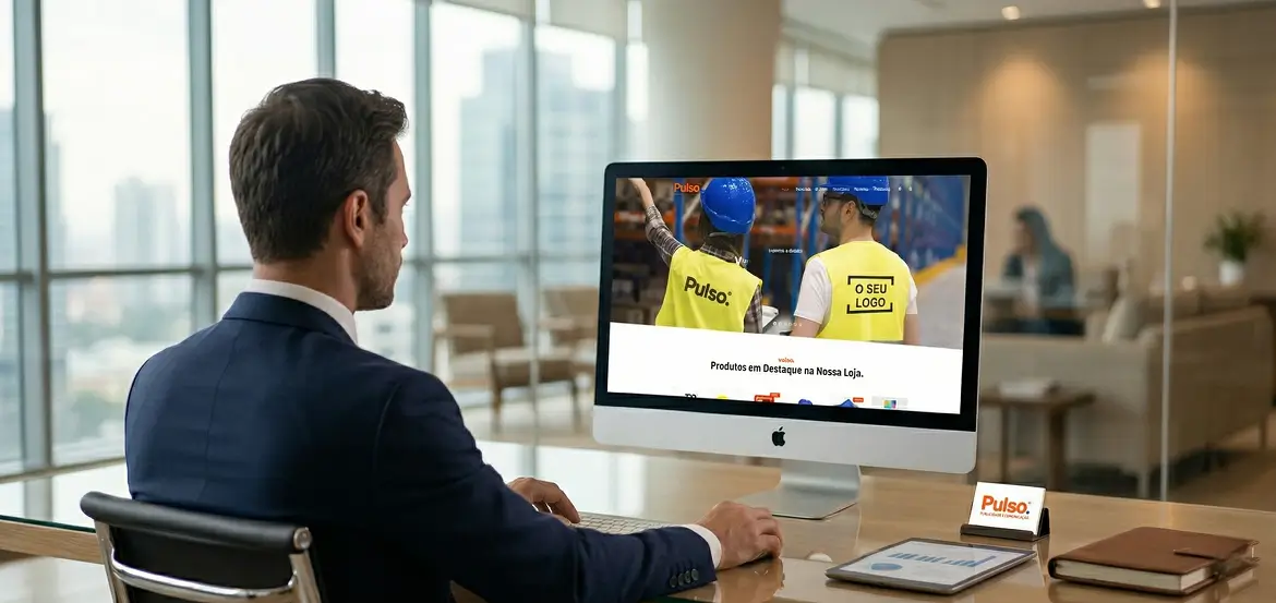 Mockup do website Pulso Publicidade desenvolvido pela WayAcross