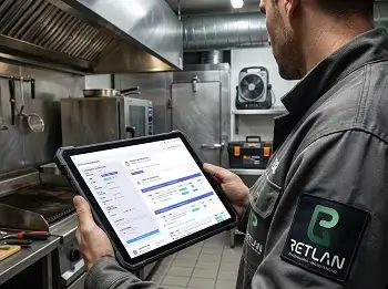 Mockup do projeto ERP Retlaw desenvolvido pela WayAcross